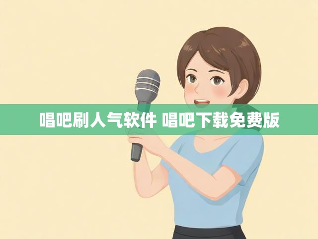 唱吧刷人气软件 唱吧下载免费版